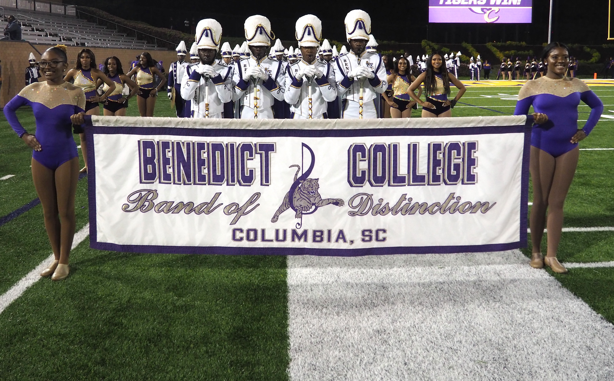 Benedict College Marching Tiger Band of Distinction retains Division II top spot